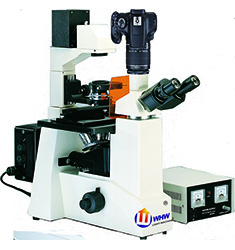 FBAS-100 倒置相衬四色落射荧光显微镜分析系统