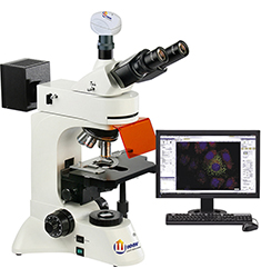 FBAS-600 正置无限远落射荧光显微镜分析系统